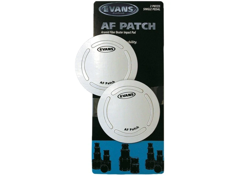 Evans EQPAF1 bass drum AF patch (2 stk) 